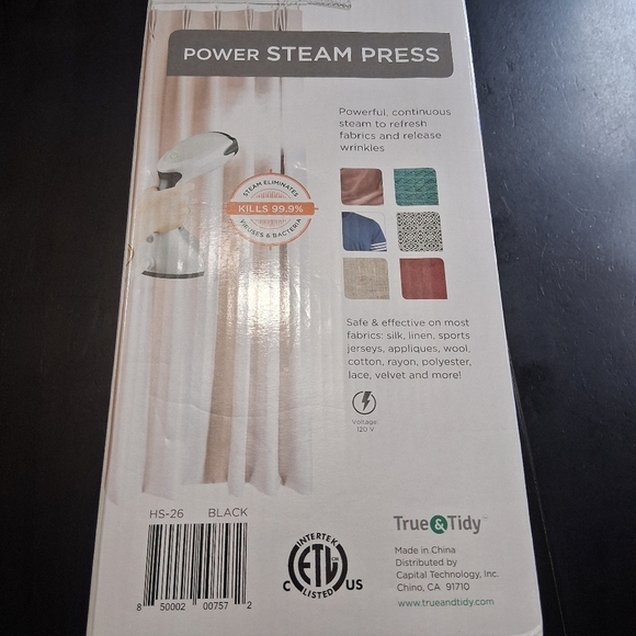 True & Tidy  Power Steam Press 1200 Watts - Picture 3 of 9